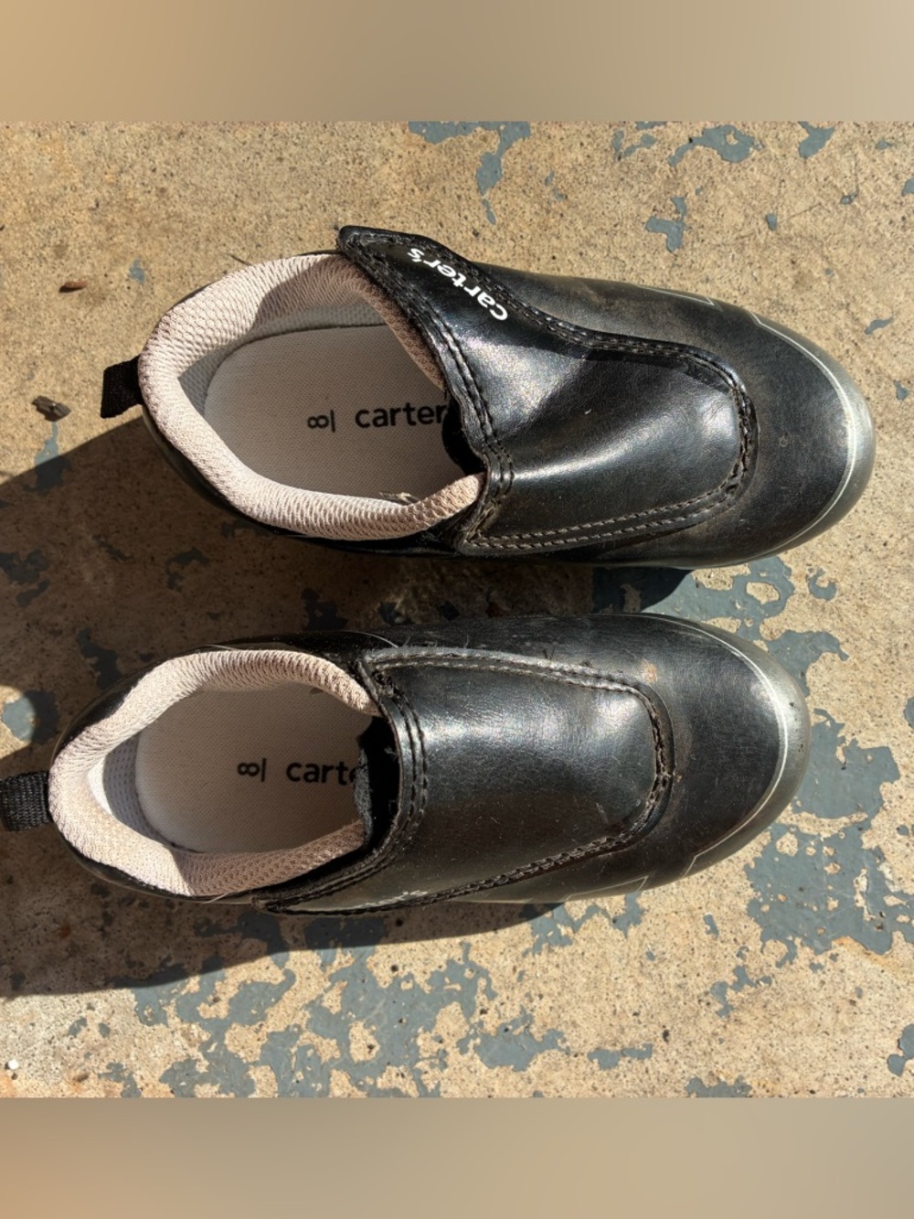 Carter's Black Soccer Shoes
